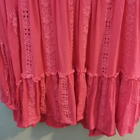 Free People Sweetest Dream Pink Tunic Size XS - Picture 4 of 15